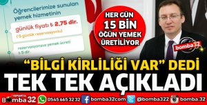 REKTÖR ÇARIKÇI'DAN ÖĞRENCİLERE YEMEK AÇIKLAMASI