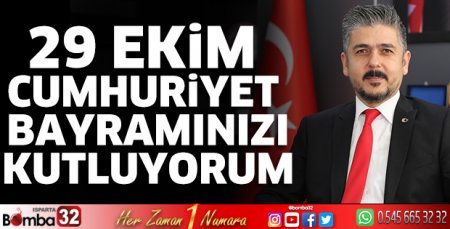 Rektör Çatal'ın Cumhuriyet Bayramı mesajı