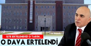 Rektör Hocanın Davası 17 Aralık'a Ertelendi