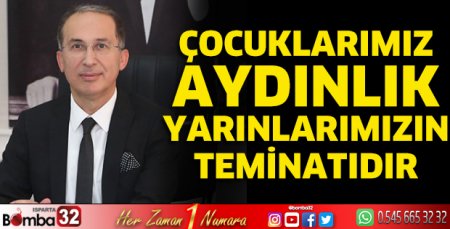 Rektör Saltan'ın 23 Nisan mesajı