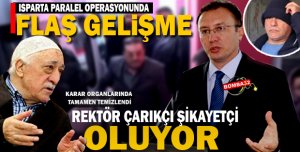 REKTÖR ŞİKAYETÇİ OLUYOR