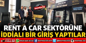 RENT A CAR SEKTÖRÜNE İDDİALI BİR GİRİŞ YAPTILAR