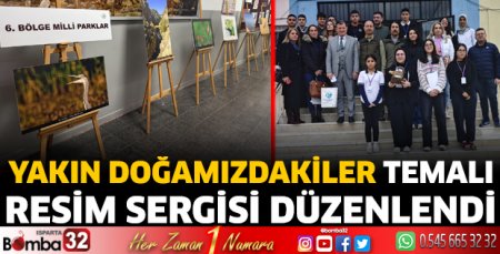Resim sergisi düzenlendi