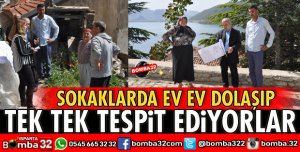 RİSKLİ YAPILARI TEK TEK TESPİT EDİYORLAR