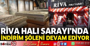 Riva Halı Sarayı’nda İNDİRİM şöleni devam ediyor