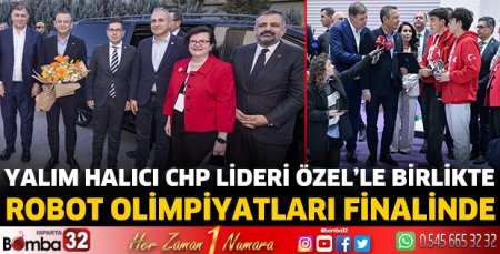 Robot Olimpiyatlarına katıldılar