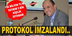 işte Roserium Projesinde protokol imzalandı...