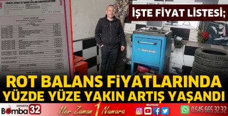 Rot balans fiyatlarında yüzde yüze yakın artış yaşandı