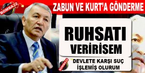 RUHSAT VERİRSEM SUÇ İŞLERİM