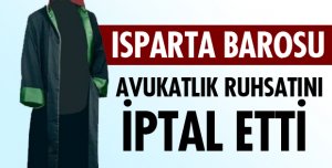 RUHSATI İPTAL EDİLDİ