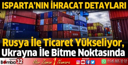 Rusya ile ticaret yükseliyor, Ukrayna ile bitme noktasında