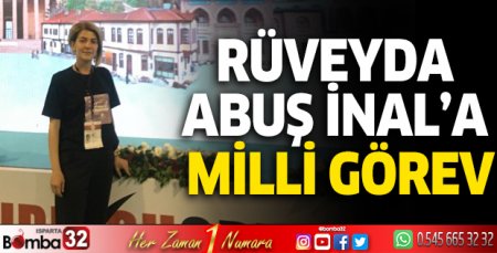 Rüveyda Abuş İnal’a milli görev
