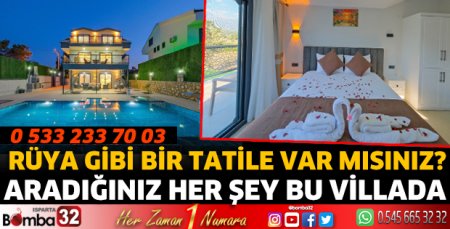 Rüya gibi bir tatile var mısınız?