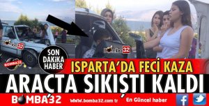 SAATLERCE SIKIŞTIĞI YERDE KURTARILMAYI BEKLEDİ