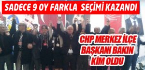 SADECE 9 OY FARKLA KAZANDI