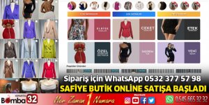 Safiye Butik online satışa başladı