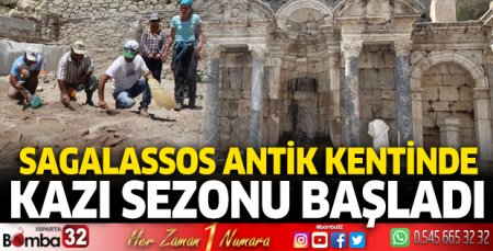 Sagalasos'ta kazı sezonu başladı