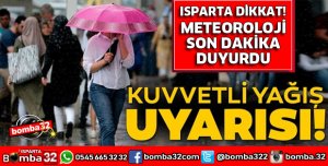 SAĞANAK YAĞIŞ GELİYOR