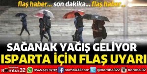 SAĞANAK YAĞIŞ UYARISI