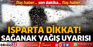 Sağanak yağış uyarısı