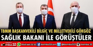 Sağlık Bakanı ile görüştüler
