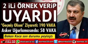 SAĞLIK BAKANI KOCA’DAN KORONAVİRÜS UYARISI