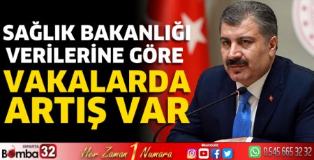Sağlık Bakanlığı verilerine göre vakalarda artış var