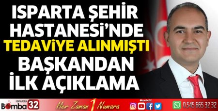 Sağlık durumu hakkında açıklama yaptı