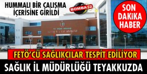 SAĞLIK İL MÜDÜRLÜĞÜ TEYAKKUZDA