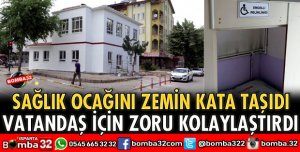SAĞLIK OCAĞI ZEMİN KATA TAŞINDI