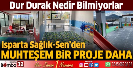 Sağlık-Sen’den muhteşem bir proje daha