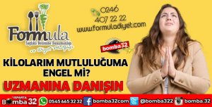 SAĞLIKLI BESLENME VE ZAYIFLAMAK İÇİN FORMULAYA GELİN