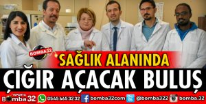 SAĞLIKTA ÇIĞIR AÇACAK BULUŞ