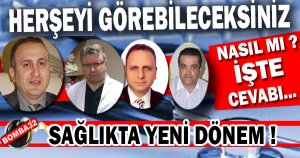 Sağlıkta yeni atılımlar