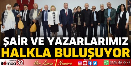 Şair ve Yazarlarımız Halkla Buluşuyor
