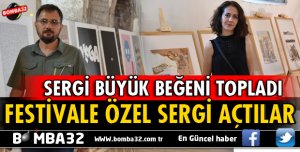 SAKİN ŞEHİR'DE FESTİVALE ÖZEL SERGİ AÇILIŞI     