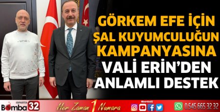 Şal Kuyumculuğun Kampanyasına Vali Erin’den Destek
