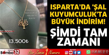 Şal Kuyumculuk'ta büyük indirim!