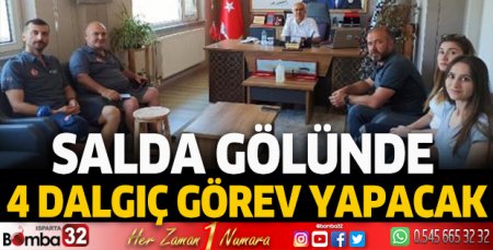 Salda'da 4 dalgıç görev yapacak