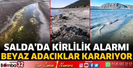 Salda'da kirlilik alarmı