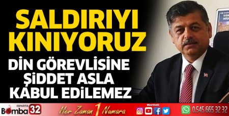 Saldırıyı kınıyoruz