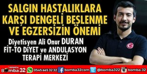SALGIN HASTALIKLARA KARŞI DENGELİ BESLENMENİN ÖNEMİ