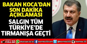 SALGIN TÜM TÜRKİYE'DE TIRMANIŞA GEÇTİ