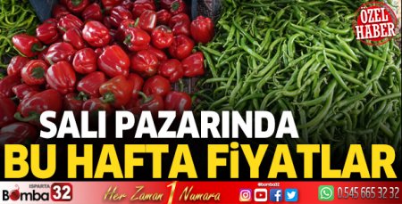 Salı Pazarında bu hafta fiyatlar