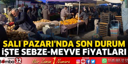 Salı Pazarı'nda fiyatlar 
