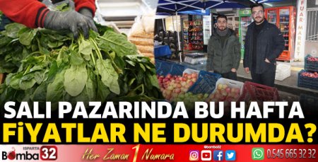 Salı Pazarında son durum