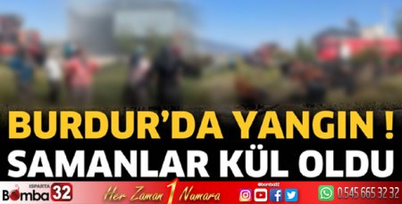 Samanlar kül oldu