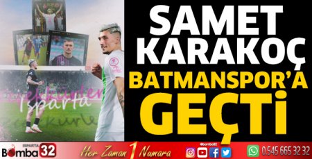 Samet Karakoç, Batmanspor’a geçti