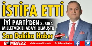 SAMİ ALTINKAYA İYİ PARTİ'DEN İSTİFA ETTİ