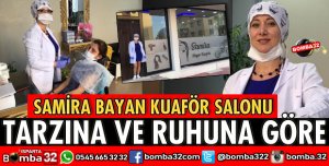 SAMİRA BAYAN KUAFÖR SALONU TARZINA VE RUHUNA GÖRE
